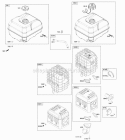 Exhaust System Fuel Supply Diagram and Parts List for 25T232-0009-G1  Briggs and Stratton Engine